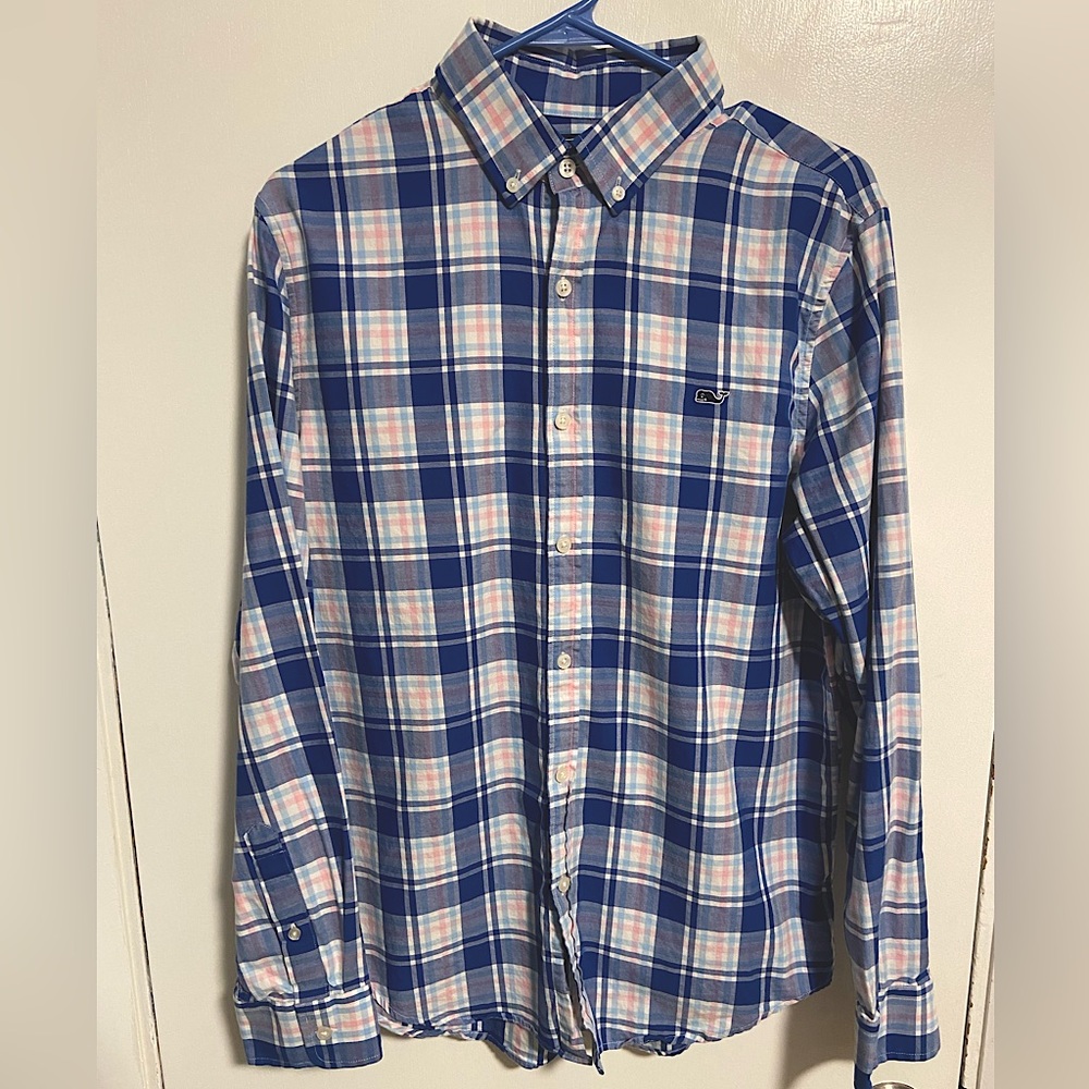 Vineyard Vines Plaid Button Down Shirt